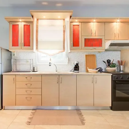 Summer Treasure 2-bdrm Maisonette In Trani Ammouda בית נופש *